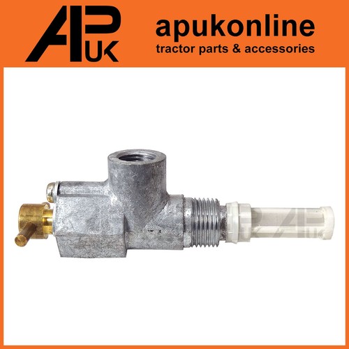 Vertical fuel tap brass - fuel, &
