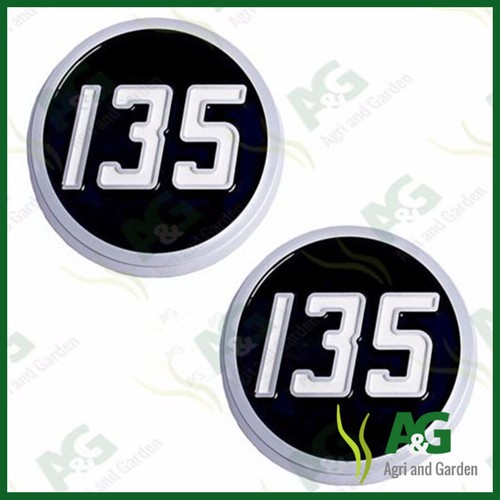 Bonnet badge plastic - plastic, engraved